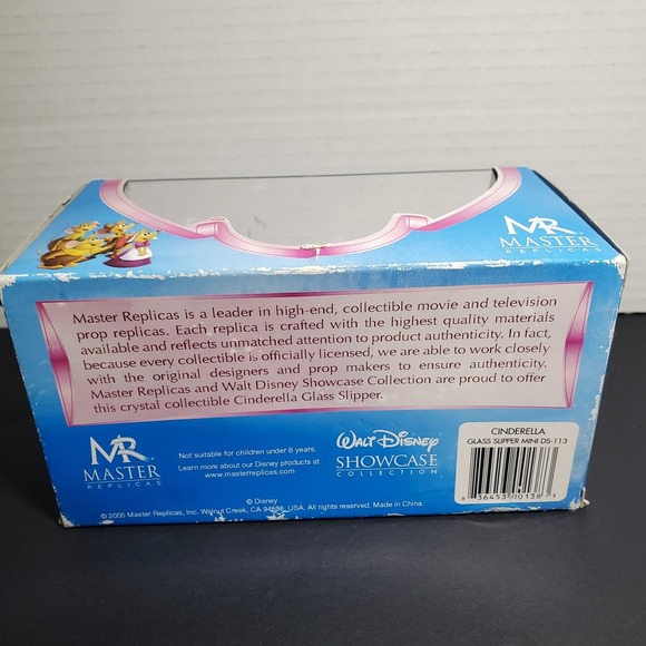 2005 Mr. Master Replica Walt Disney's Cinderella Special Edition Glass Slipper - Picture 5 of 6